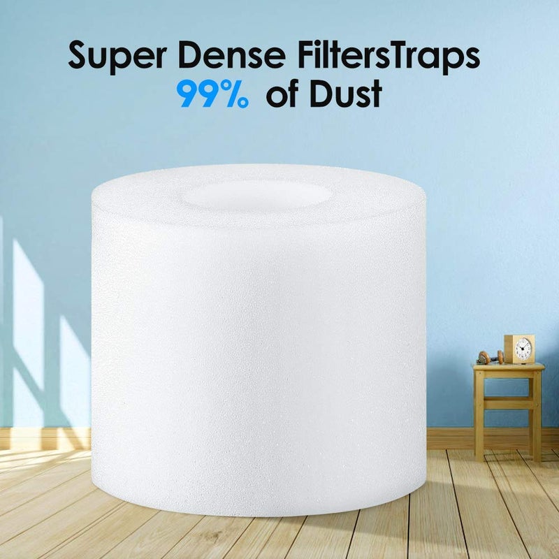 iSingo Shark LZ601 Filters Compatible with Shark APEX UpLight Lift-Away DuoClean with Self-Cleaning Brushroll Stick Vacuum LZ600, LZ601, LZ602, LZ602C, Compare to Part # XFFLZ600, (4+2+2) - Image 4